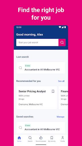 SEEK Job Search screenshot 1