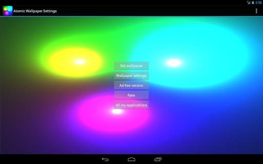 Atomic Live Wallpaper FREE screenshot 11