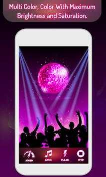 Colorful Disco Flashlight screenshot 2