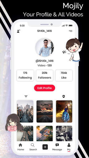 Mojily - Short Video Indian App screenshot 4