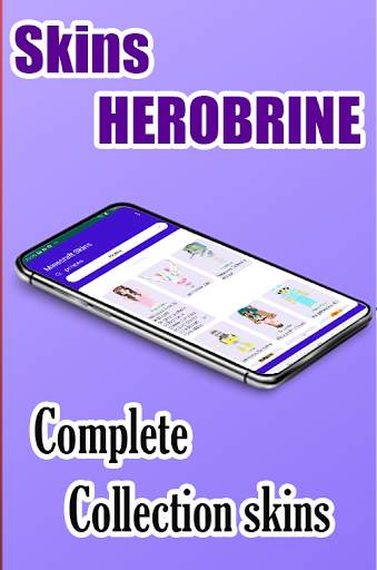 Herobrine Skins for Minecraft screenshot 2