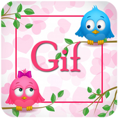 Funny Gif  Stickers icon