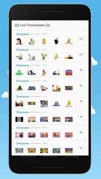 Los Fansimpson Stickers screenshot 2