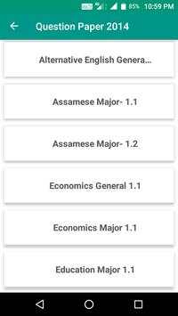 BA Semester Old Question Paper- Gauhati University скриншот 4