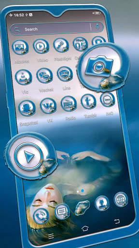 Ocean Girl Theme screenshot 3
