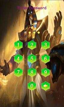 Mobile Legend Hero Zipper Lockscreen screenshot 4