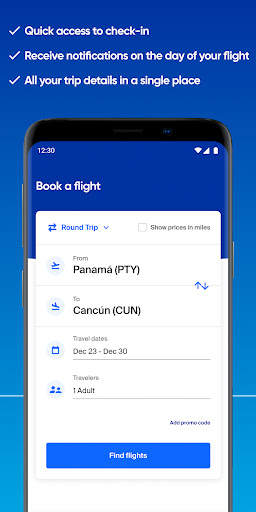 Copa Airlines скриншот 2