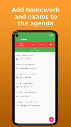 School planner (Diary) 6 تصوير الشاشة