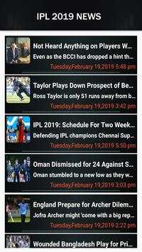 IPL DP,IPL Photo Suit,IPL Schedule,News : IPL 2019 screenshot 5