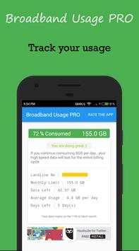 Broadband Usage PRO 🏆🏆 2 تصوير الشاشة