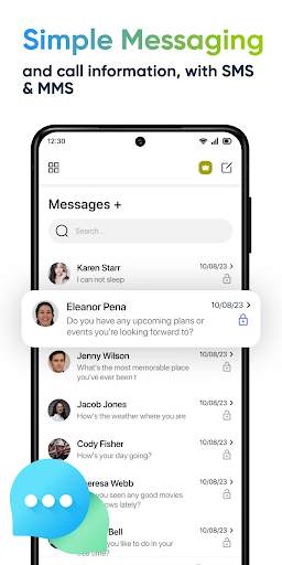 SMS Messenger Color screenshot 4