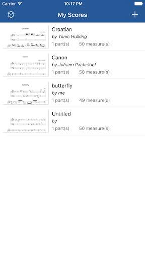 Notation Pad - Sheet Music Sco screenshot 1
