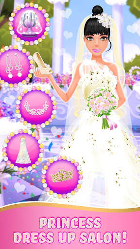 Wedding Games: Princess Dress Up Salon screenshot 2