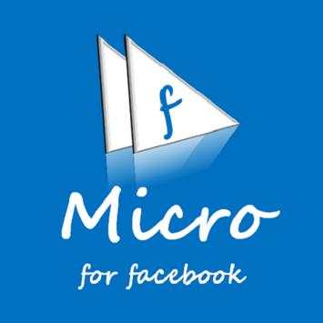 Micro For Facebook screenshot 1