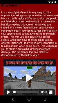 PVP Guide for Minecraft LITE screenshot 2