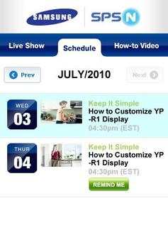 Samsung SPSN screenshot 2