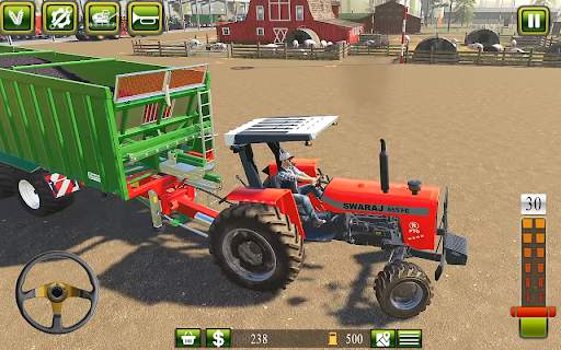 Drive Tractor: Farming Game 3D screenshot 1
