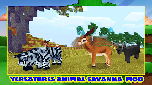 Savanna Animal Minecraft Mod screenshot 2