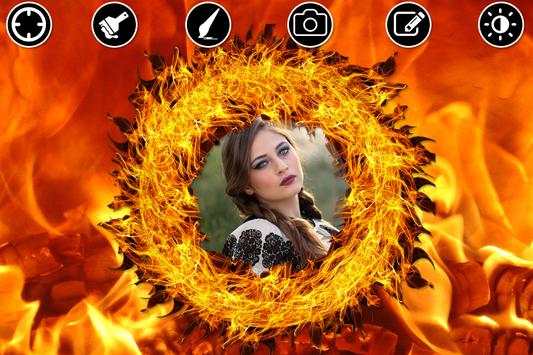 Fire Photo Frames 1 تصوير الشاشة