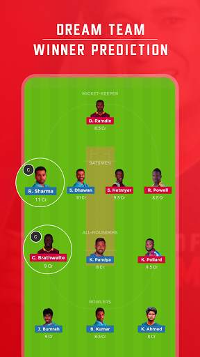 Dream Team 11 - Dream 11 IPL Cricket Prediction screenshot 3