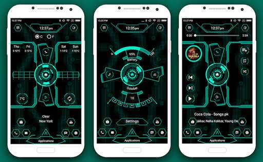 Hi-tech Productive Launcher screenshot 2