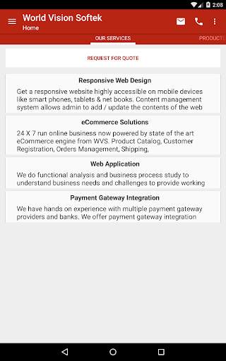 World Vision Softek screenshot 5