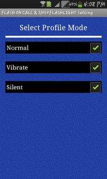 Flash on Call & SMS Flashlight screenshot 4