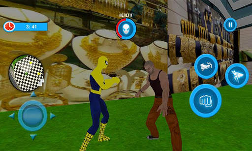 Flying Spider Hero City Rescuer Story screenshot 4