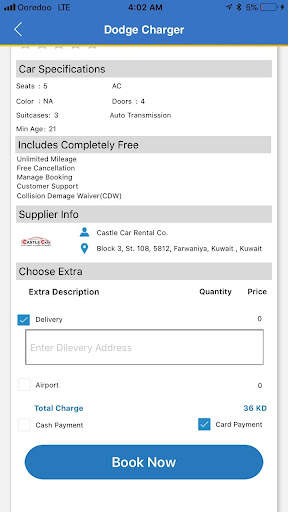 LANK - Car Rental App screenshot 2