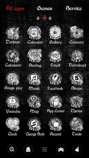 Ethereal GO Launcher Theme screenshot 3