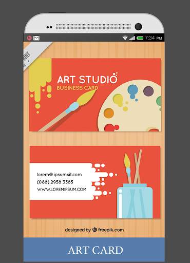 9Card - Business Card Maker screenshot 1
