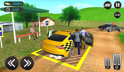 Taxi Driver Game - Offroad Taxi Driving Sim screenshot 10