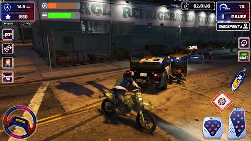 Police Car Chase Parking Games screenshot 3