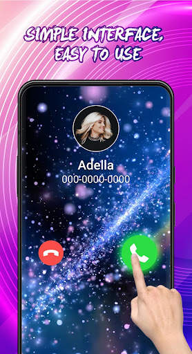 Color Call Flash - Call Screen 1 تصوير الشاشة