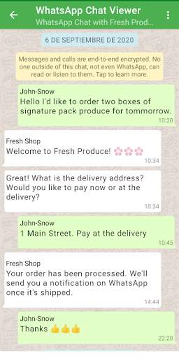 Chat Viewer for Whatsapp screenshot 2