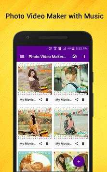 Photo Video Maker with Music #2 screenshot 1