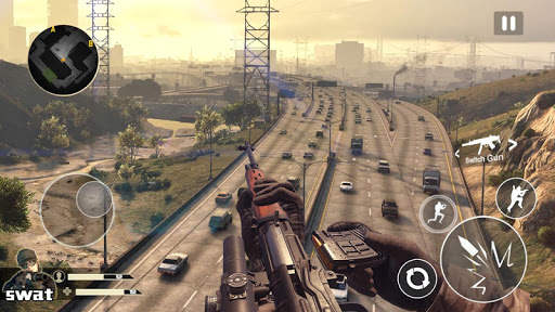 Sniper Shoot Traffic screenshot 1