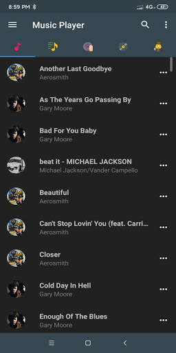 Music Player 1 تصوير الشاشة