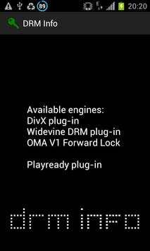 DRM Info screenshot 1