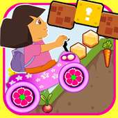 Little dora Candy land game logo