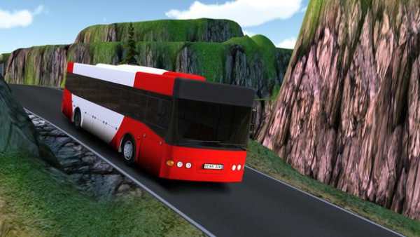 Tourist Bus off Road Driving: Uphill Coach Drive screenshot 1
