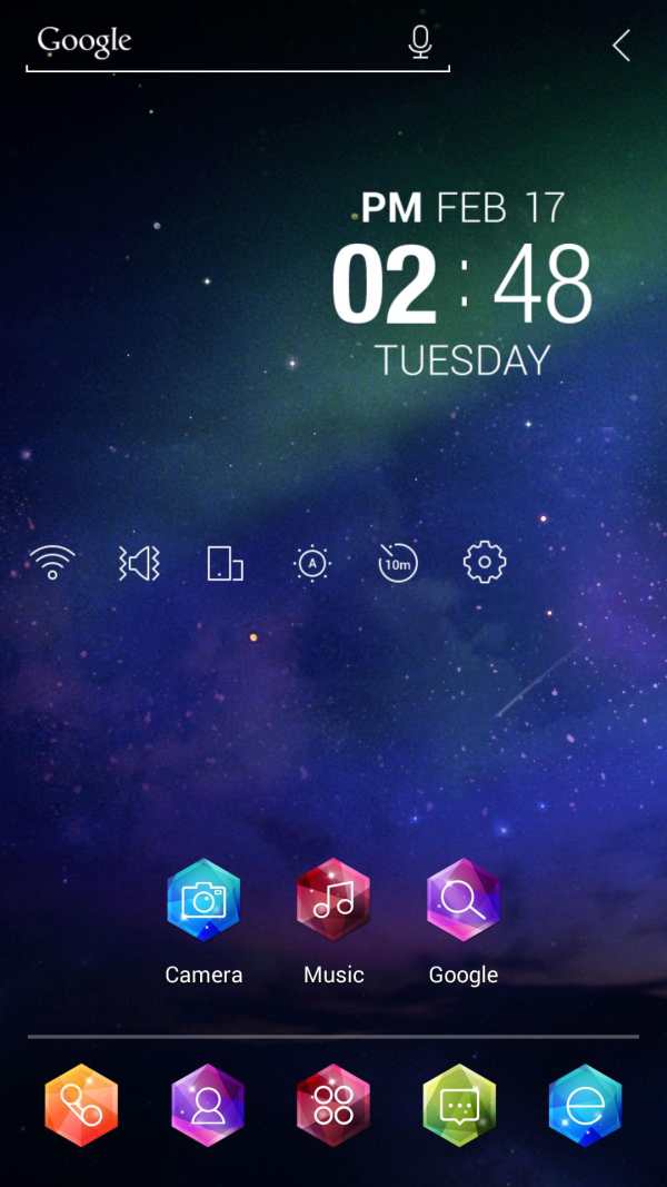 Aurora Atom Theme скриншот 2