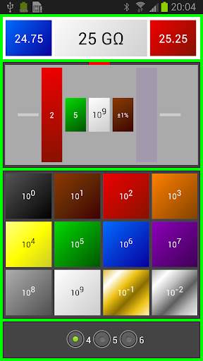 Resistor Color Code Ohm Calcul screenshot 4