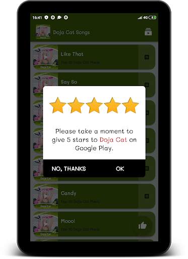 Doja Cat Songs Offline (Best Music) screenshot 3