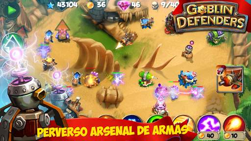 TD: Goblin Defenders - Towers Rush screenshot 3
