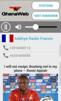 GhanaWeb Radio screenshot 1