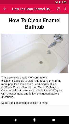 How To Clean Bathtub screenshot 3