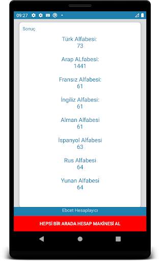 Ebced Değeri Hesaplayıcı | Ebcet Bulucu screenshot 2