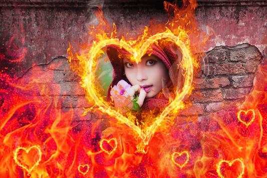 Fire Photo Frame screenshot 2