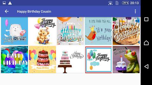 Happy Birthday Cousin screenshot 2